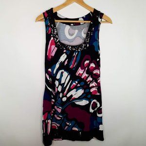 Express Womens Size Medium Multicolor Mini Dress